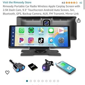 Apple Car play Dash Screen.